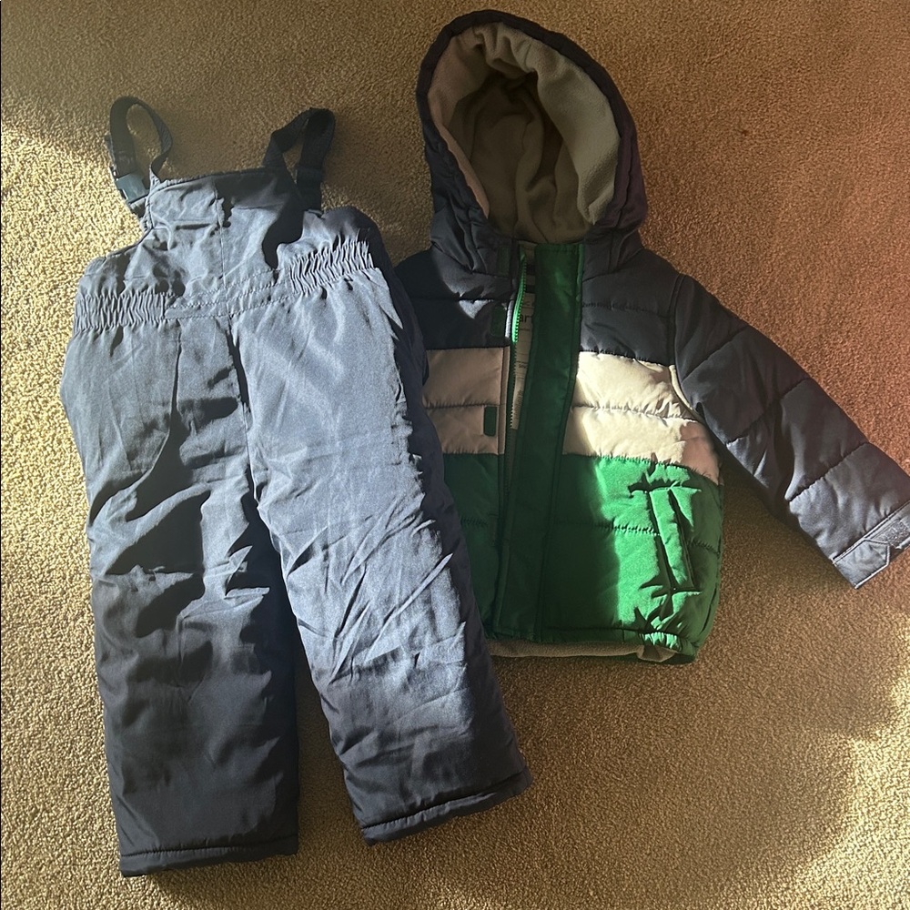 Carter's Green and Blue Kids Matching Set